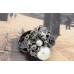 Кольцо pearl rose open ring